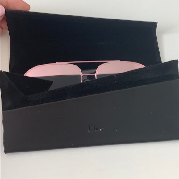 CHRISTIAN DIOR split pink/blue aviator sunglasses - Picture 3 of 8